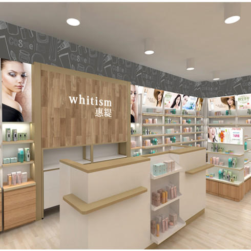 whitism惠緹化妝品店內
