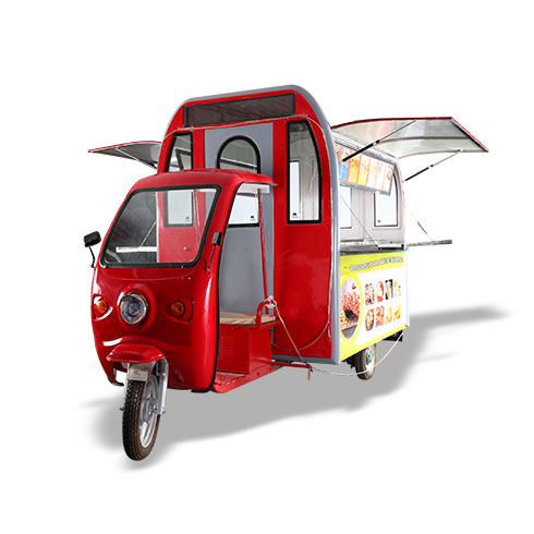 一路飄香小吃車(chē)-雙翼防盜電動(dòng)房車(chē)